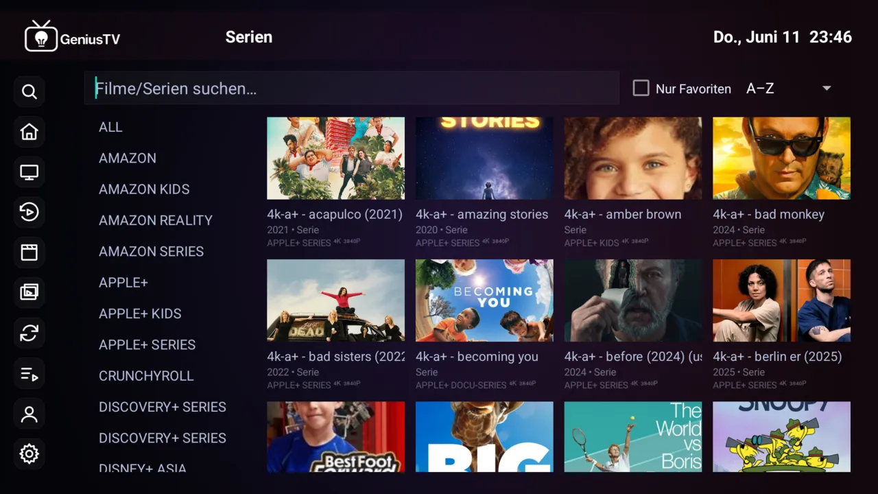 GeniusTV Series
